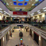 Big sing photo of the shopping centre overview