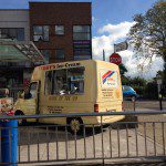 Ice Cream Van outside Shankill