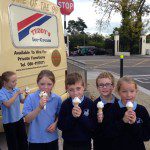 St Annes kids with ice cream 2