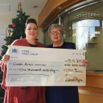 Cash Draw winner Michelle Carroll Dec 2015