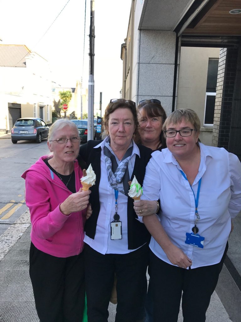 dun-laoghaire-staff-with-ice-creams