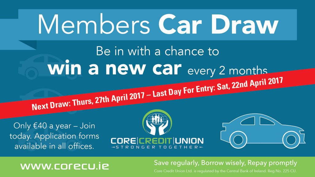 April Members Car Draw