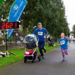 5th October 2019 – Kilbogget Park, Dun Laoghaire – Pictured at the annual Core Credit Union / dlr Community 5K Family Fun Run organised by Dun Laoghaire-Rathdown Sports Partnership as part of Dun Laoghaire-Rathdown’s Festival of Inclusion.Photo by Peter