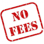 No fees image