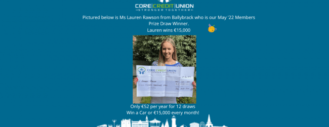 May 2022 Members Prize Draw
