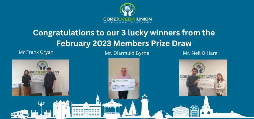 February 2023 Members Prize Draw