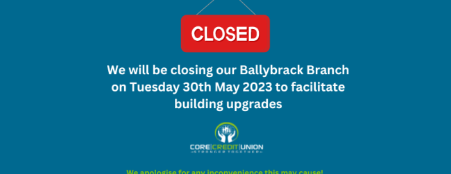 Ballybrack Temporary Closure
