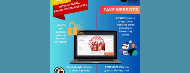 International Fraud Awareness Week 2023 – Day 1 – Fake Websites
