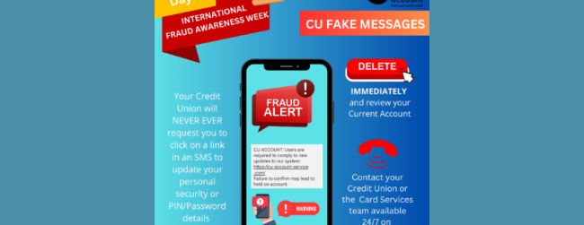 International Fraud Awareness Week 2023, Day 3 – CU Fake Text Messages
