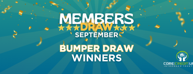 September 2025 Bumper Members Prize Draw