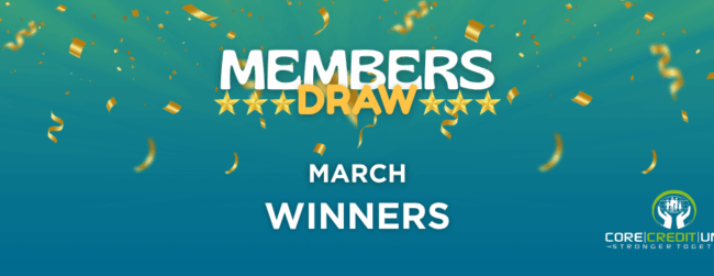 March 2026 Members Prize Draw